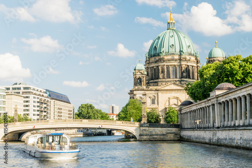 Εκτύπωση καμβά Berlin Cathedral at famous Museum Island, Germany