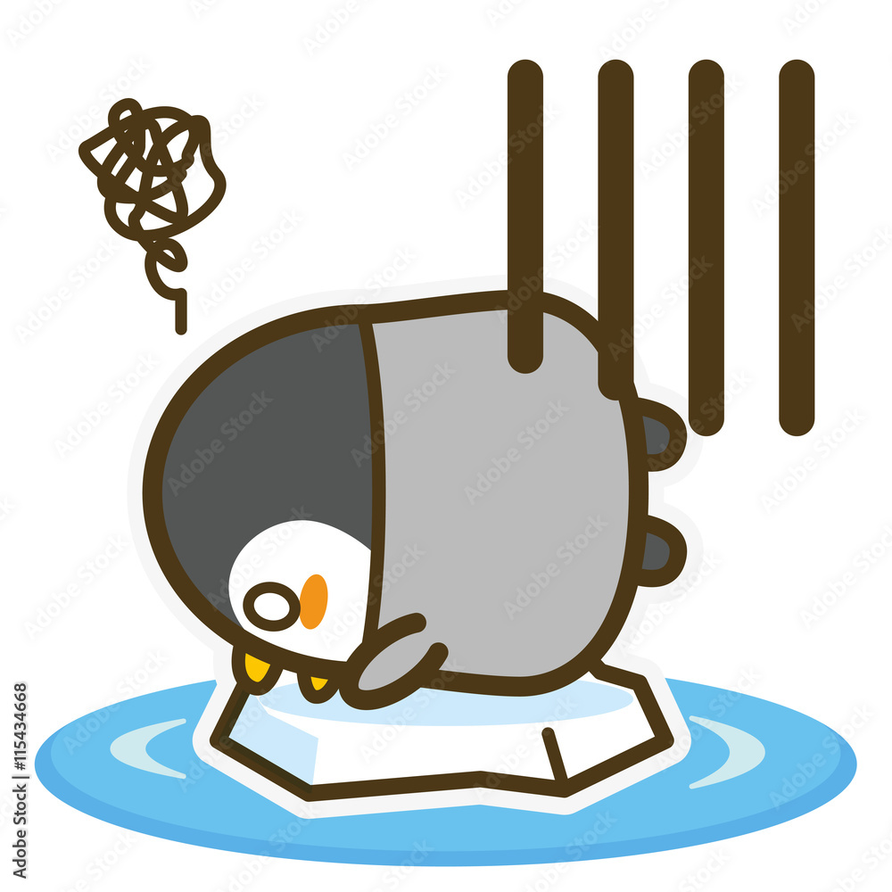 ペンギンカフェ ガーン Stock Vector Adobe Stock