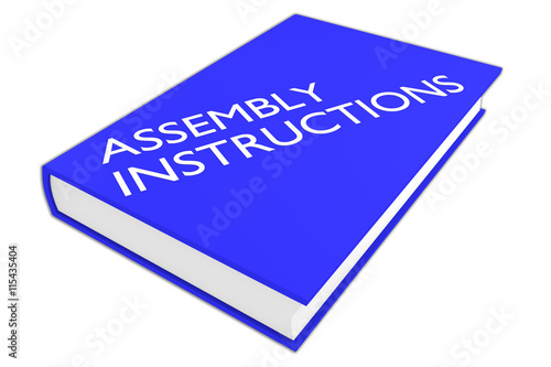Assembly Instructions concept