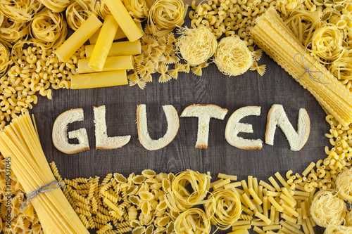 High levels of gluten photo