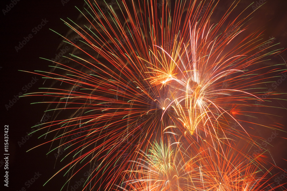 Celebration fireworks. Fireworks light up the sky. Celebration fireworks. Fireworks light up the sky.