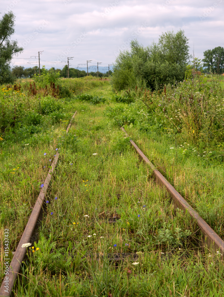 Fototapeta premium old railway