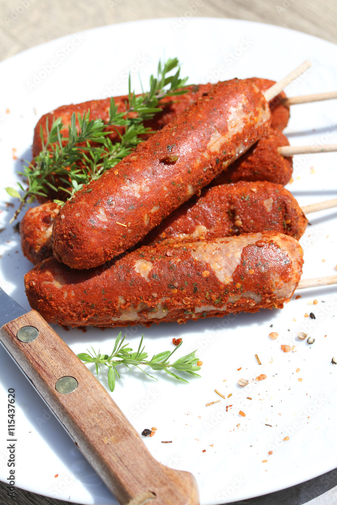 brochettes de saucisses 10072016