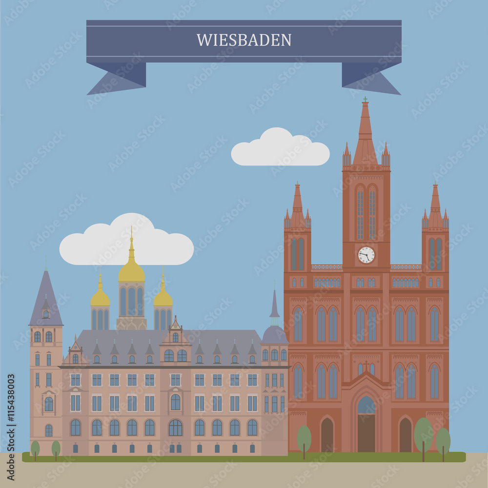 Wiesbaden, city in Germany