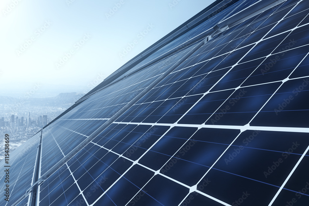 Obraz premium Solar panels