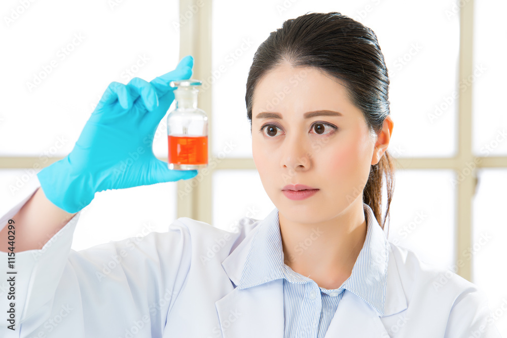 Asian female scientist Exploring new medical frontiers antidote Asian female scientist Exploring new medical frontiers antidote