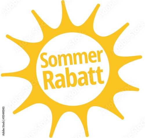 Sommerrabatt