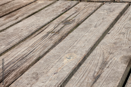 Old planked surface