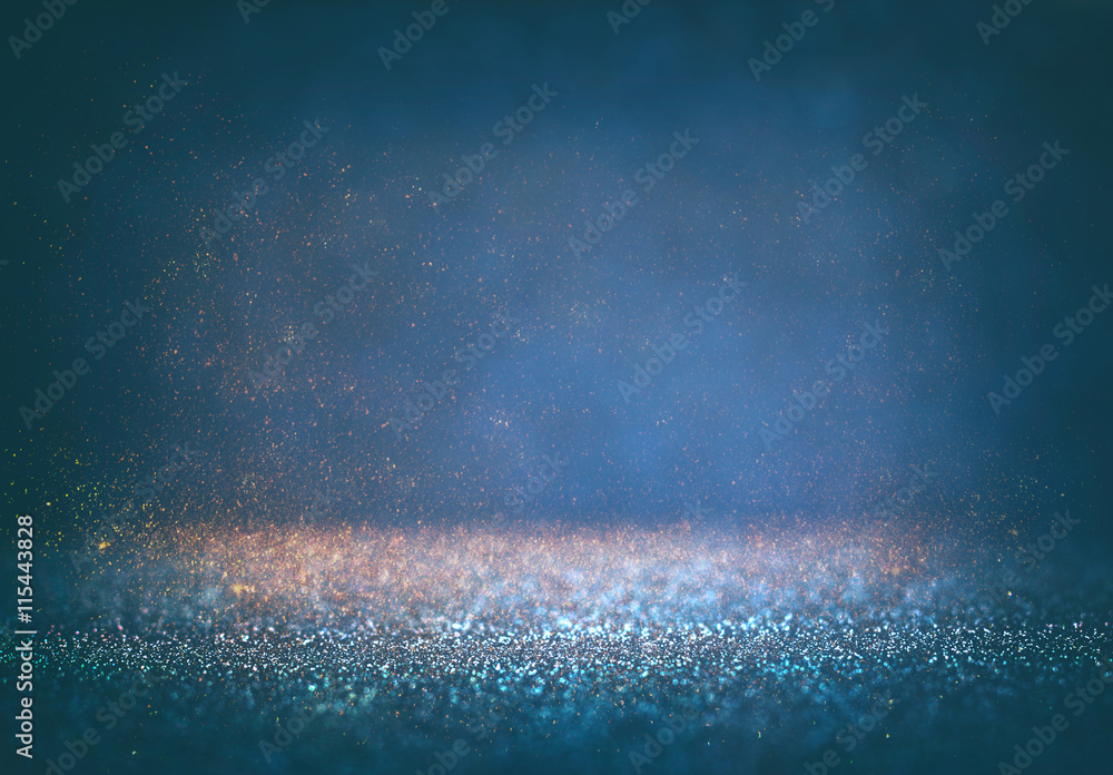 Obraz premium glitter vintage lights background. de-focused.