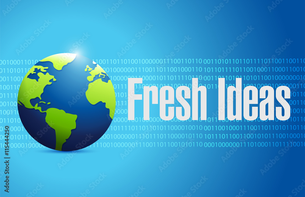Fresh Ideas international sign concept Fresh Ideas international sign concept