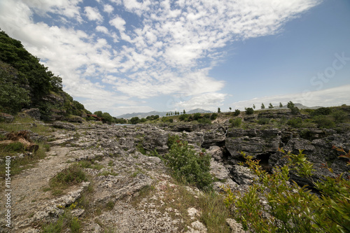 Blick aud die Niagara Fälle bei Podgorica in Montenegro photo