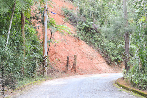 Roadside erosion