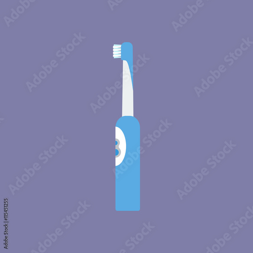 Electric toothbrush illustration