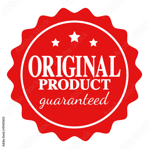 Seal Icon Of Original Product Guaranteed