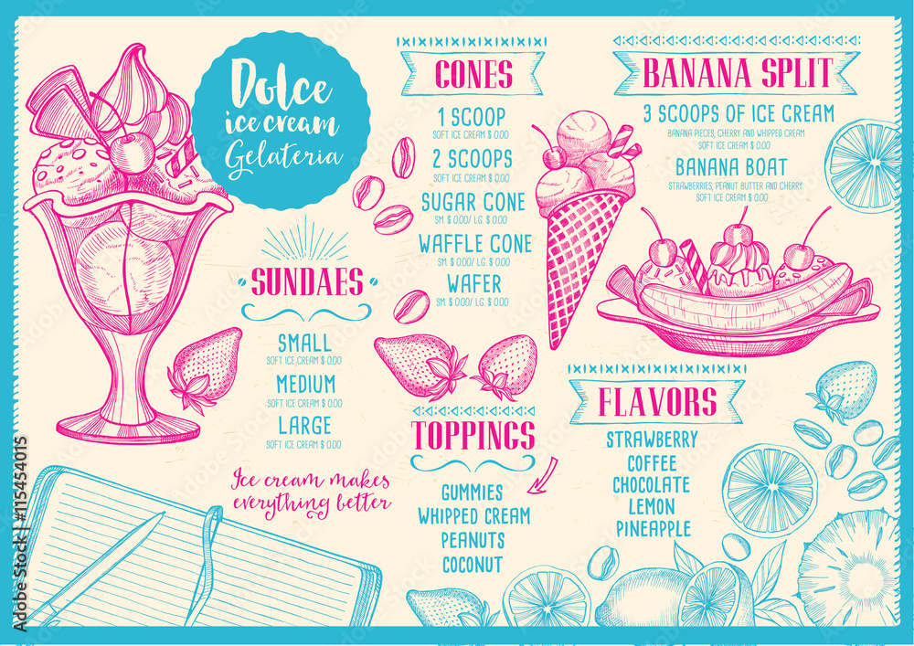 Restaurant cafe menu, template design. Restaurant cafe menu, template design.