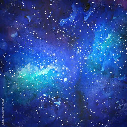 blue universe space abstrac...
