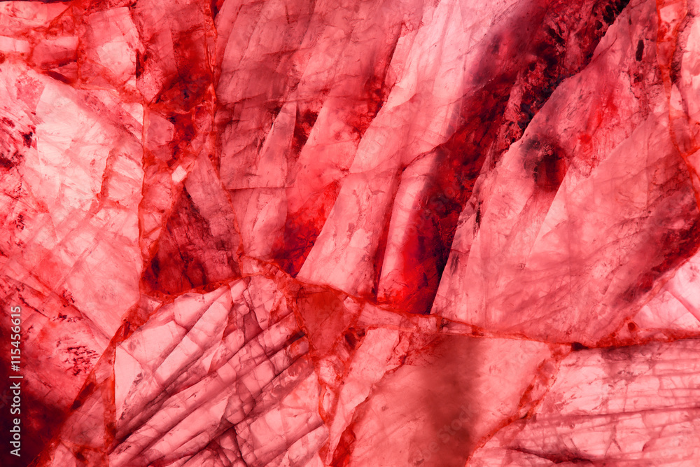 detail of a translucent slice of natural quartz agate marble stone. natural patterns, textures of minerals for background. natural stone agate surfaces, backgrounds and wallpapers. abstract background