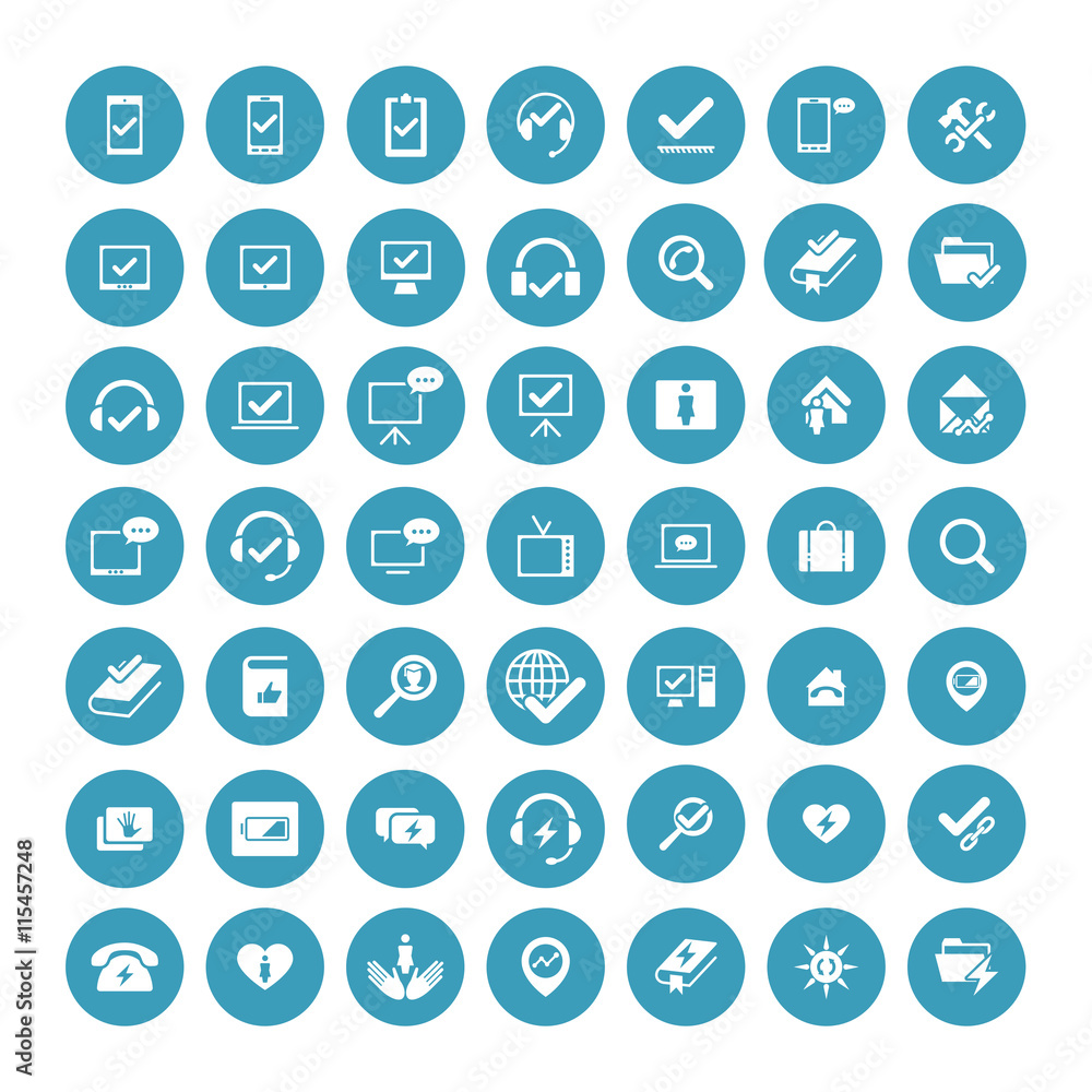 Set of 49 Universal Icons. Business, internet, web design. Set of 49 Universal Icons. Business, internet, web design.
