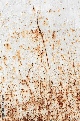 Old Rusty Metallic Wall Texture Background