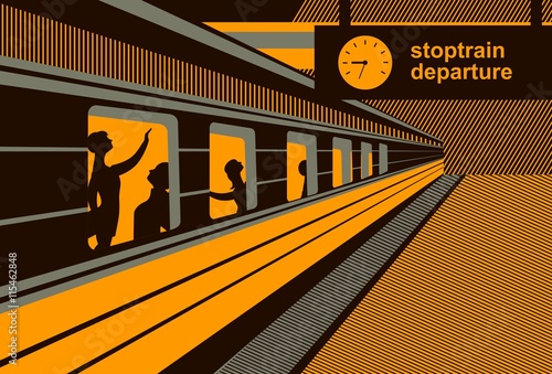 platform railway station