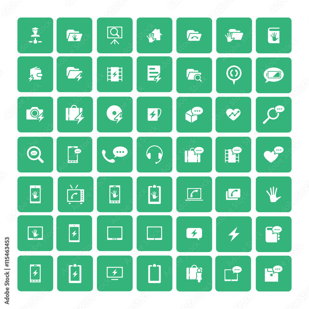 Set of 49 Universal Icons. Business, internet, web design. Set of 49 Universal Icons. Business, internet, web design.
