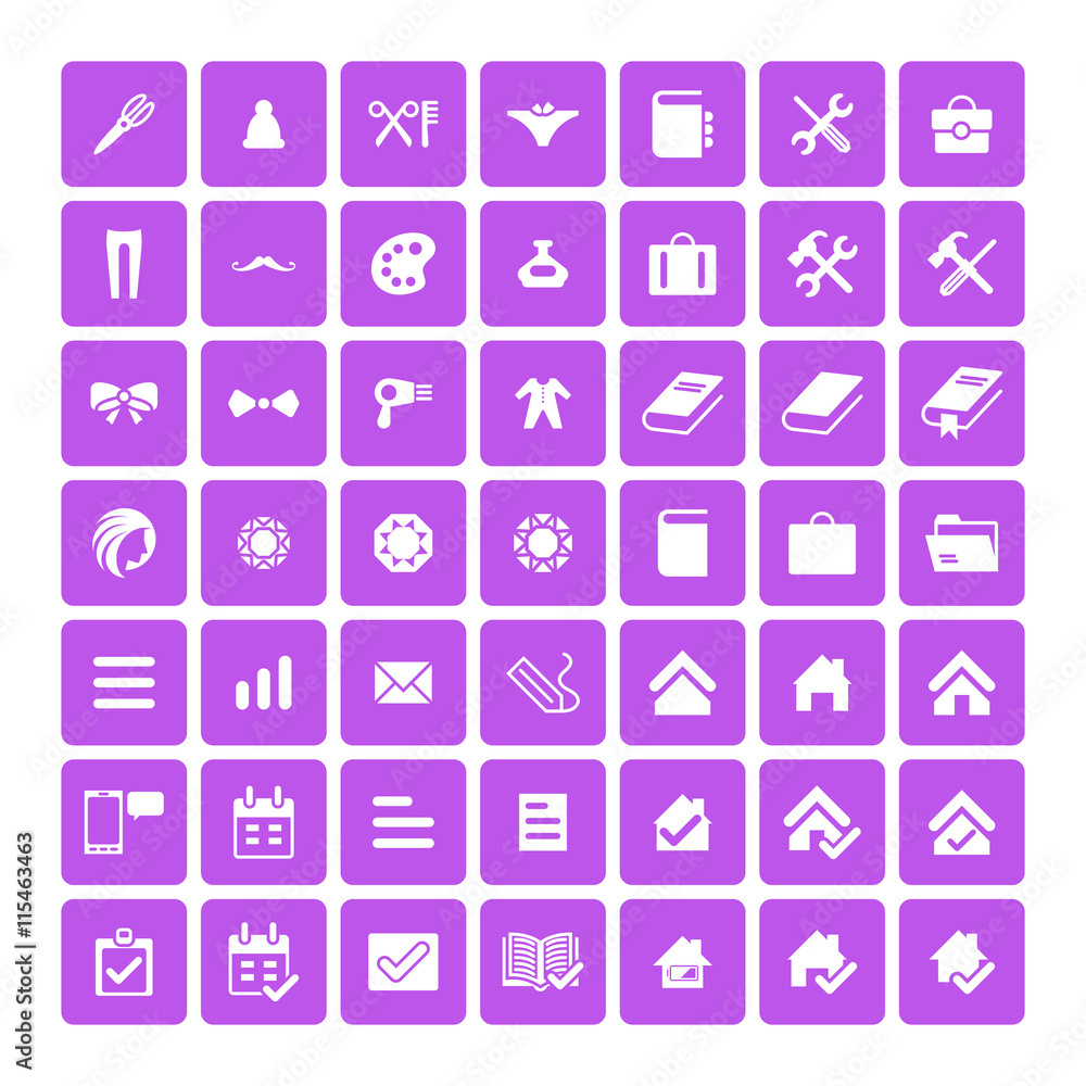 Set of 49 Universal Icons. Business, internet, web design. Set of 49 Universal Icons. Business, internet, web design.