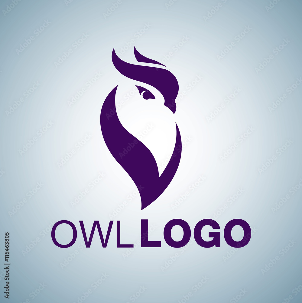 Naklejka premium owl logo 5