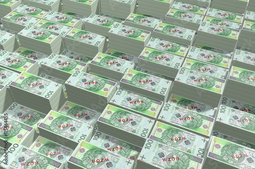 Money - 100 PLN - polish zloty