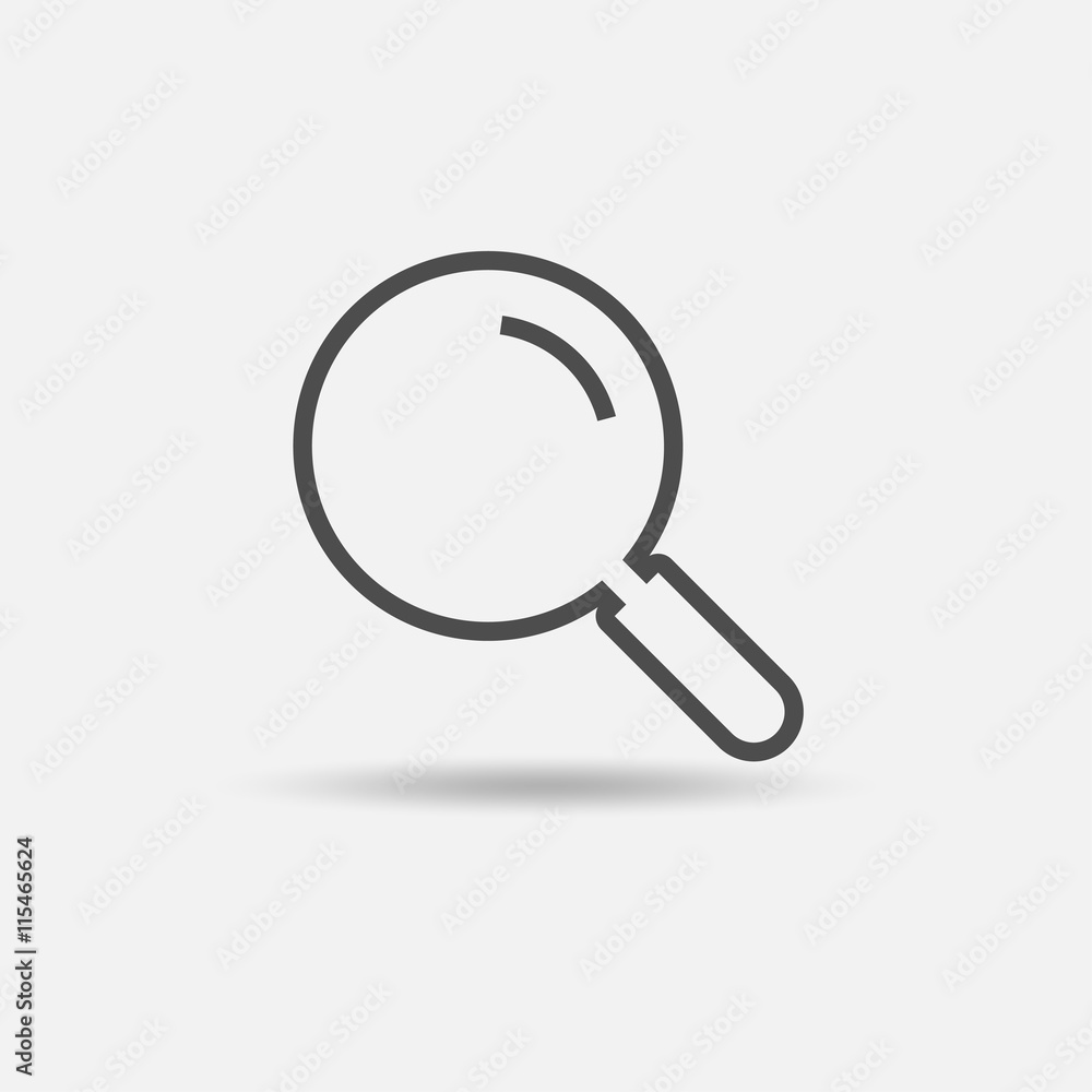Search Icon. Vector illustration. Search Icon. Vector illustration.