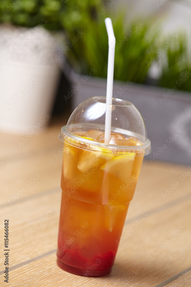 Fototapeta premium summer drink