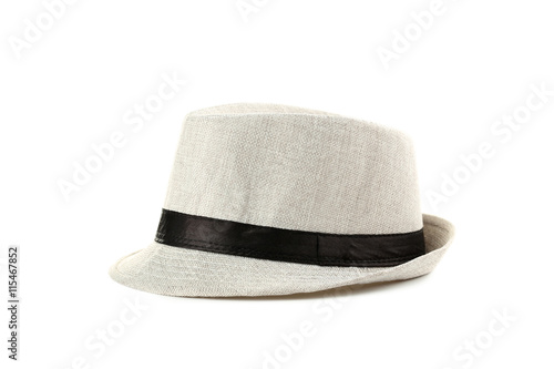 Pretty hat isolated on a white background