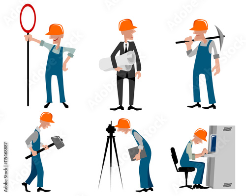 Six builders set
