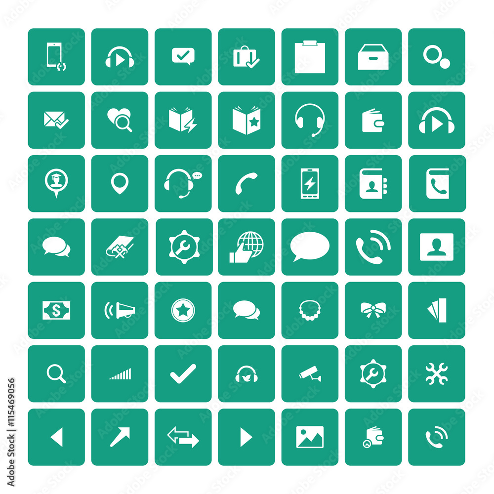 Set of 49 Universal Icons. Business, internet, web design. Set of 49 Universal Icons. Business, internet, web design.