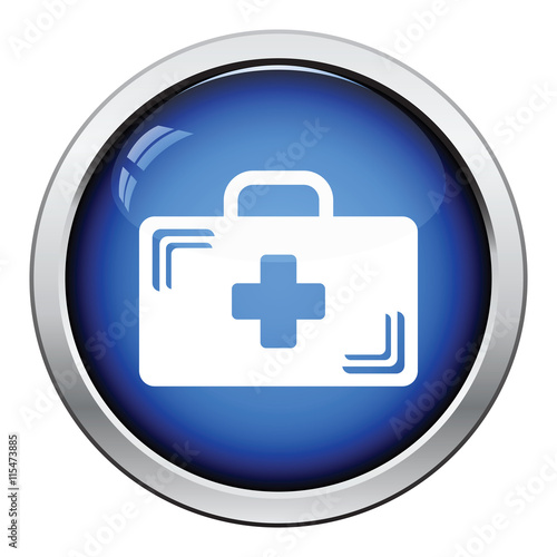 Medical case icon