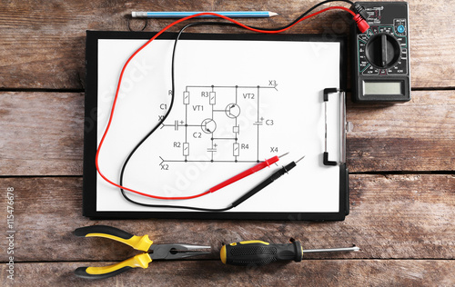 Electrical drawing with too...
