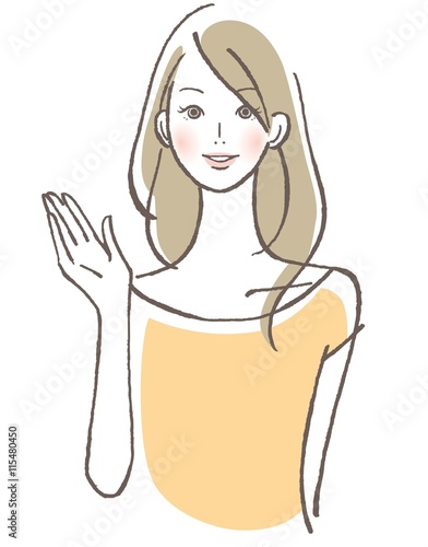 女性 案内