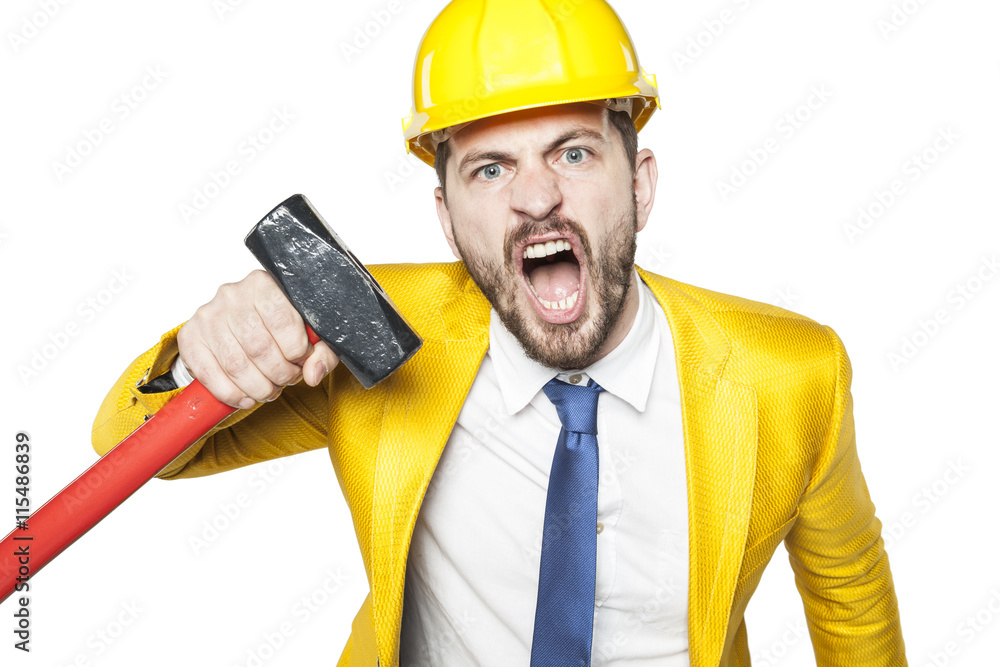 angry investor threatens big hammer angry investor threatens big hammer