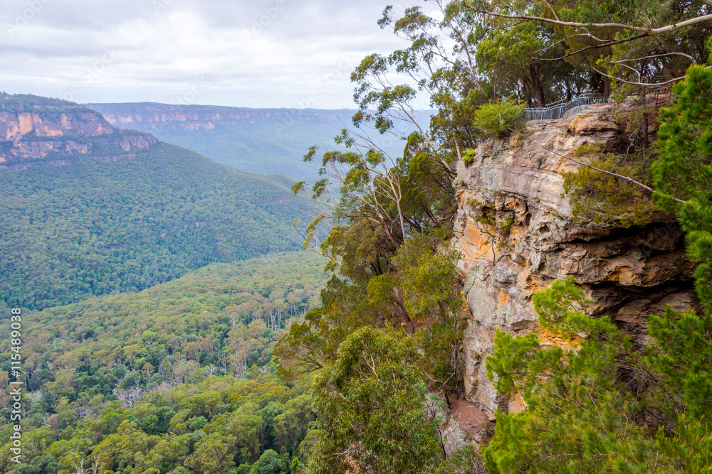 Blue mountains national park, Australia Blue mountains national park, Australia