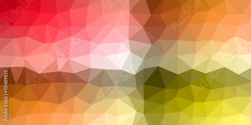 Geometric tile mosaic with colors triangles. Abstract polygonal and low poly pattern background. Ideal for screen wallpaper or other works and design.
