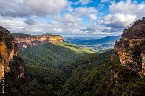 Blue mountains national park, Australia photo