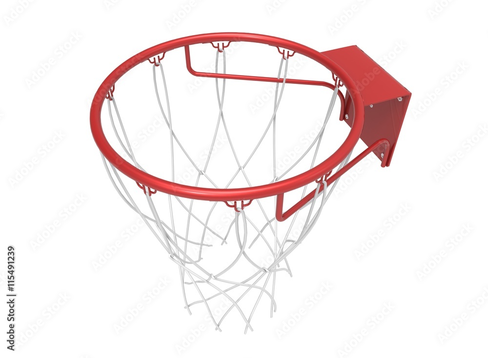  3d illustration of basketball web. icon for game web. white background isolated. sport with the ball.