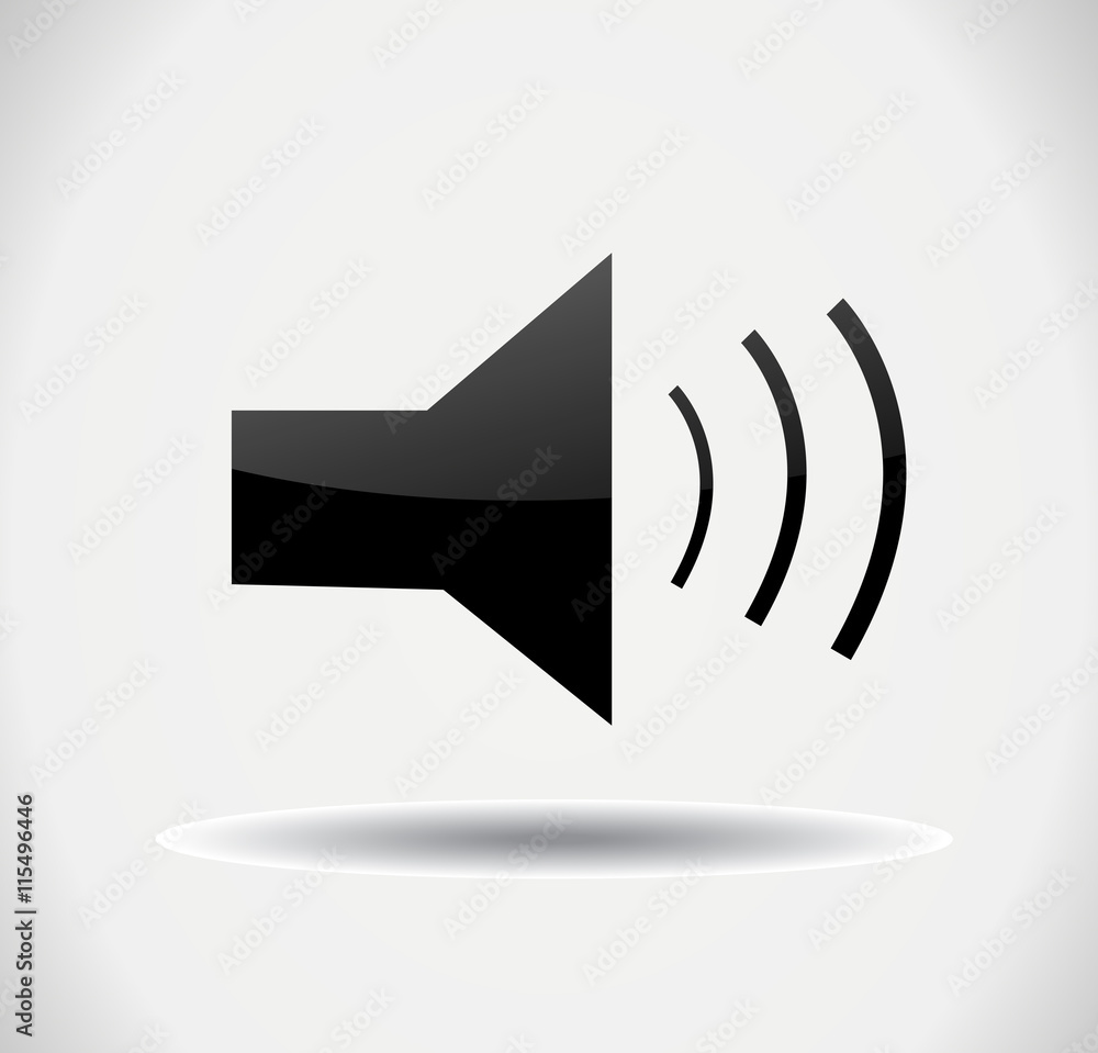 speaker icon vector illustration art speaker icon vector illustration art