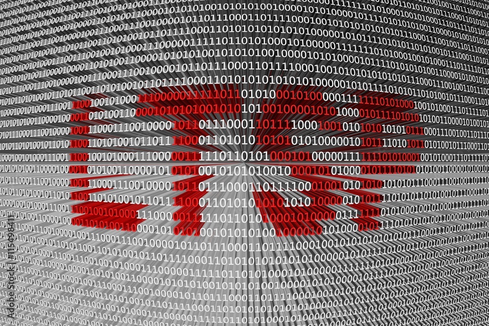 LTSP in the form of binary code, 3D illustration LTSP in the form of binary code, 3D illustration