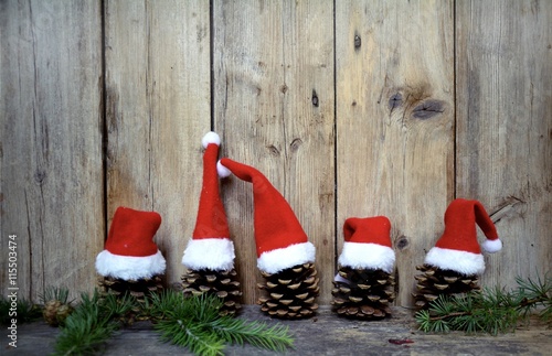 Rustikaler weihnachtlicher ...