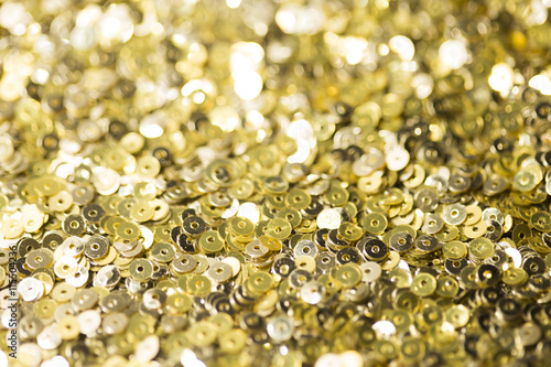 Photography Golden confetti background