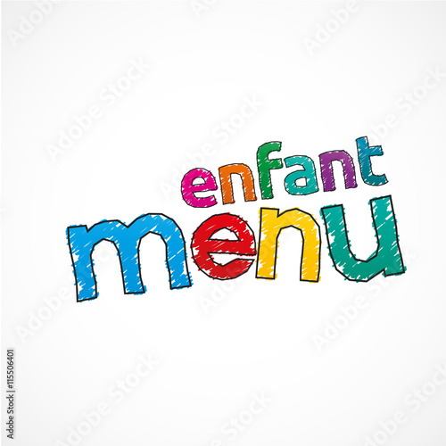 menu enfant