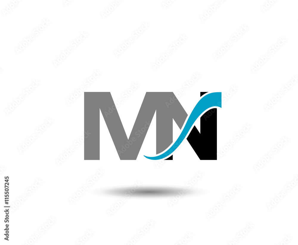 MN Logo. Vector Graphic Branding Letter Element
MN Logo. Vector Graphic Branding Letter Element