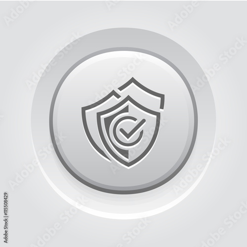 Multilevel Security Icon. Flat Design.