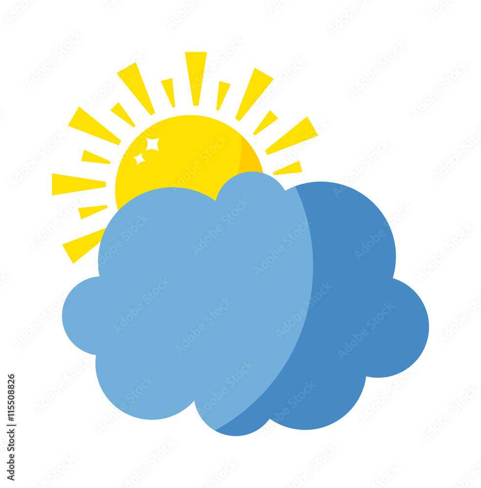 Vector sun and cloud icon isolated on background. Sun weather isolated summer icon design. Vector yellow sun and cloud sky symbol. Vector sun sun element. Sun weather icon vector sun logo sign symbol Vector sun and cloud icon isolated on background. Sun weather isolated summer icon design. Vector yellow sun and cloud sky symbol. Vector sun sun element. Sun weather icon vector sun logo sign symbol