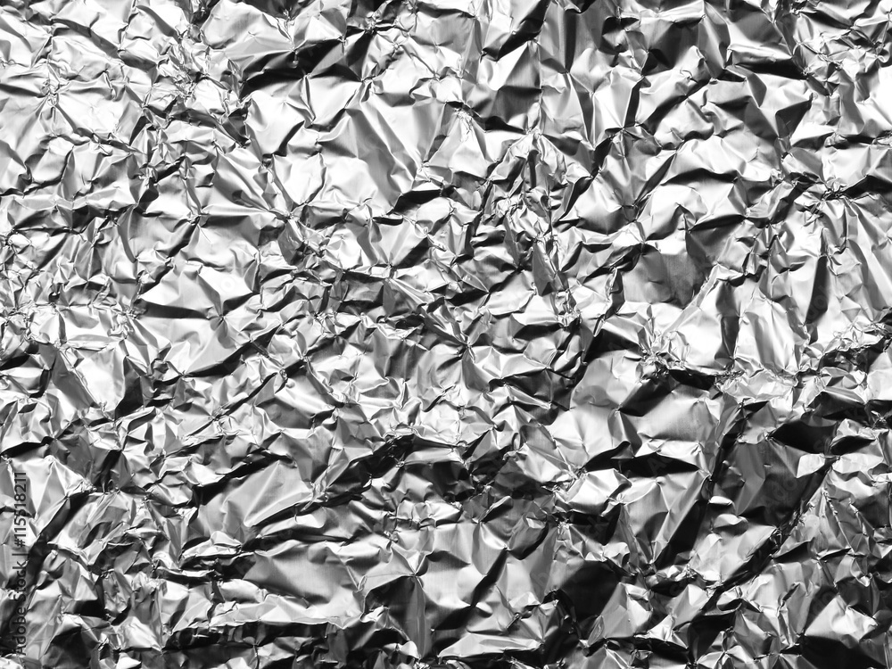 Aluminium foil texture background Aluminium foil texture background